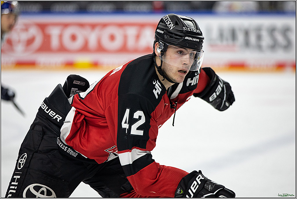 PENNY DEL;  Koelner Haie - Red Bull Muenchen; Koeln, 18.02.2022